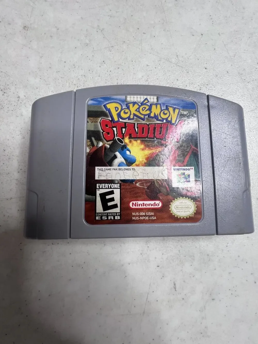 Pokémon Stadium Nintendo 64 N64 Video Game Classic Battle